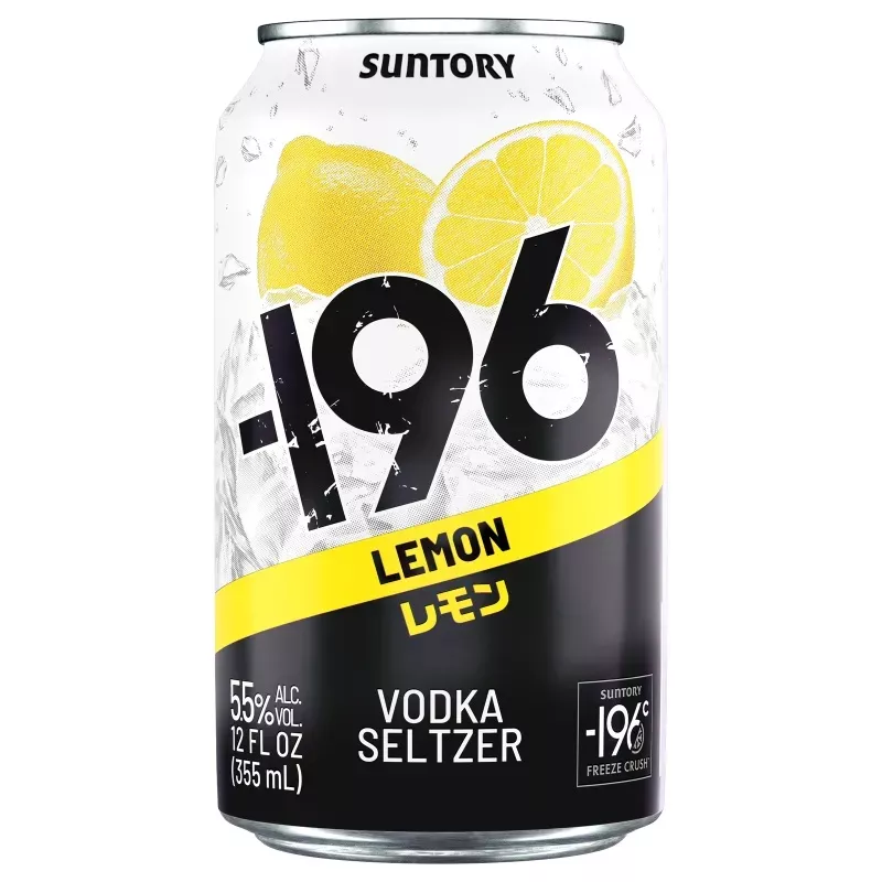 -196 Lemon Vodka Seltzer 4pk