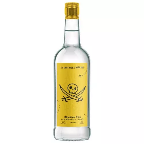 All Ships Banana Rum -750ml