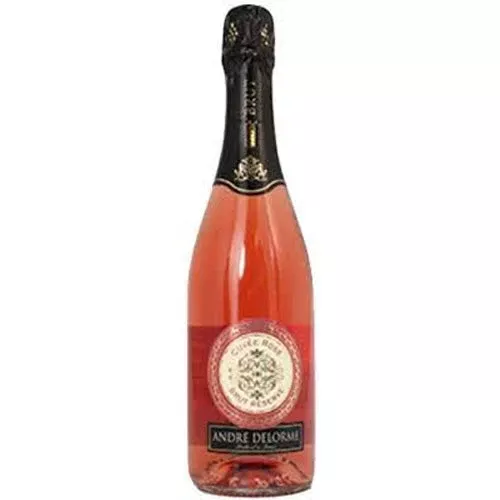Andre Delorme Brut Rose Reserve NV - 750ML