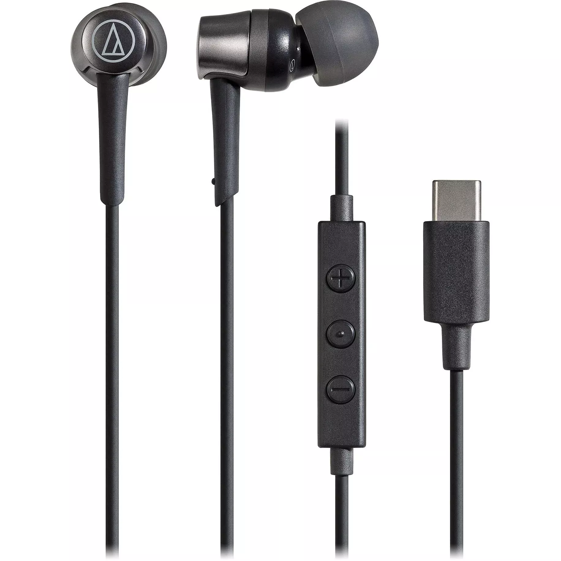 Audio-Technica USB-C In-ear Headphones (Black)