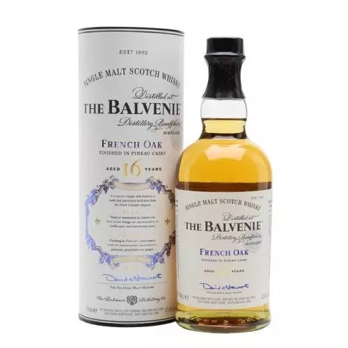 Balvenie 16 Year Old French Oak / Pineau Cask Finish Speyside Whisky - 750ML