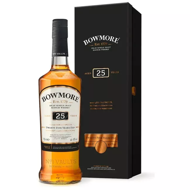 Bowmore 25Yr Single Malt Scotch Whisky