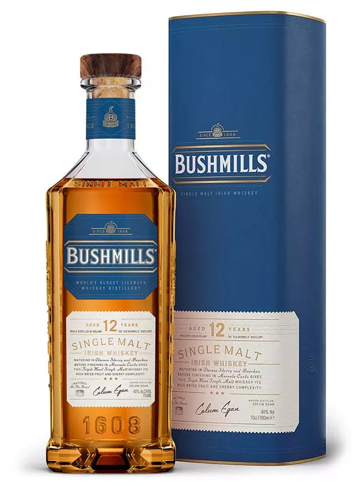Bushmills 12Yr Single Malt Irish Whiskey