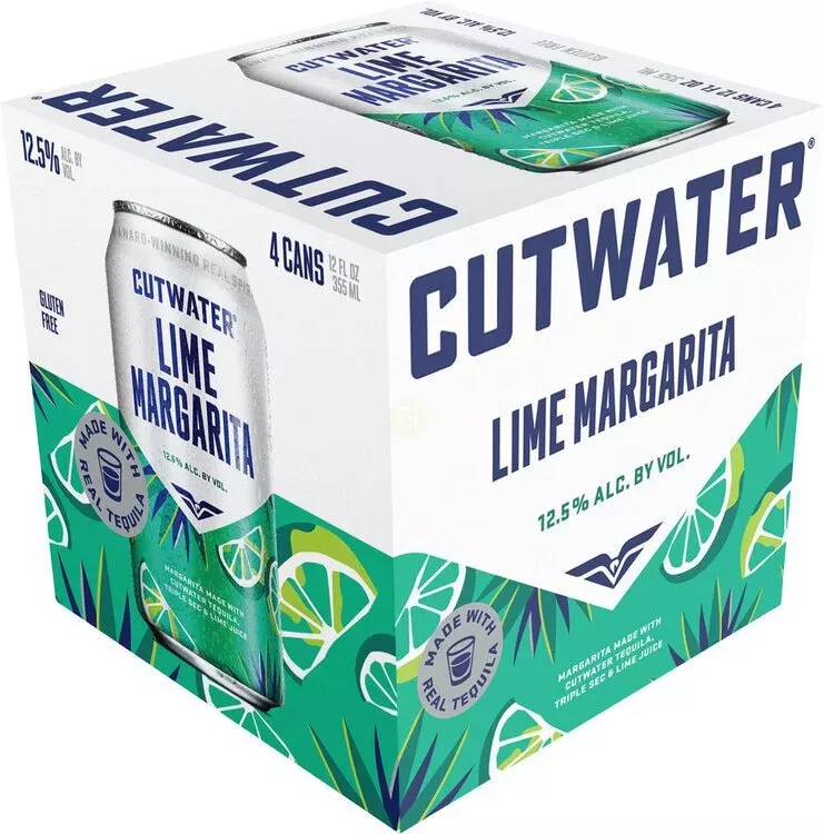 Cutwater Lime Margarita 4pk 48 fl oz
