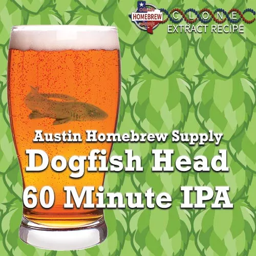 Dogfish Head 60 Minute IPA(14B) - EXTRACT Homebrew Ingredient Kit