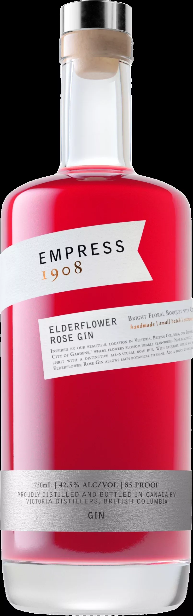 Empress 1908 Elderflower Rose Gin