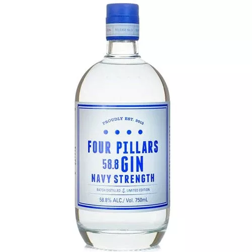 Four Pillars Navy Strength Gin N/v 117.6 Pf - 750ml