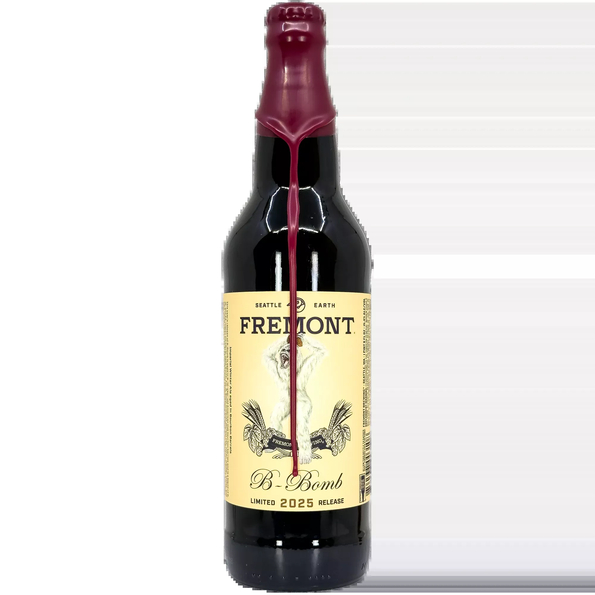 Fremont Brewing 'B-Bomb' Barrel-Aged Imperial Winter Ale Beer, Washington