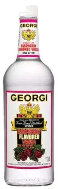 Georgi Raspberry Vodka 1L