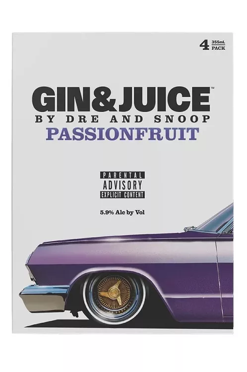 Gin & Juice Passion Fruit 4pk