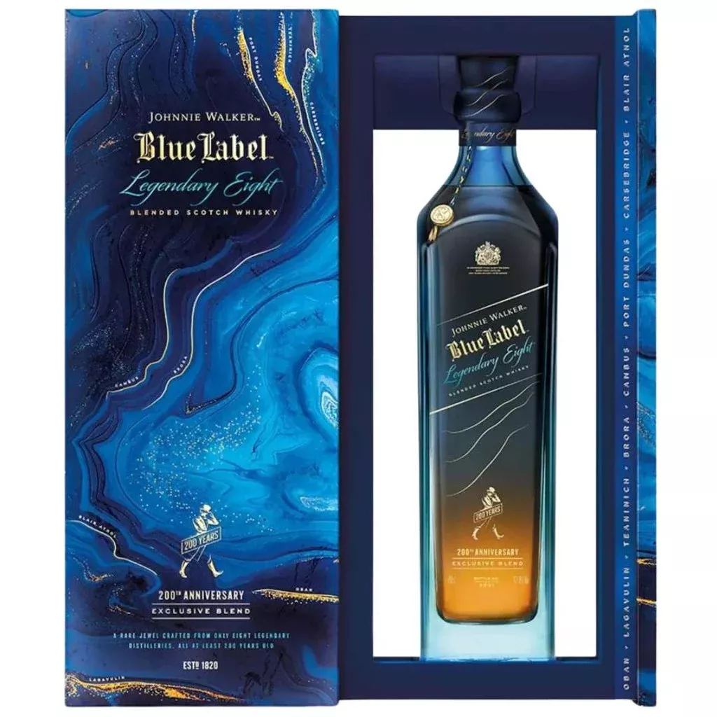 Johnnie Walker Blue Label 200th Anniversary Legendary Eight
