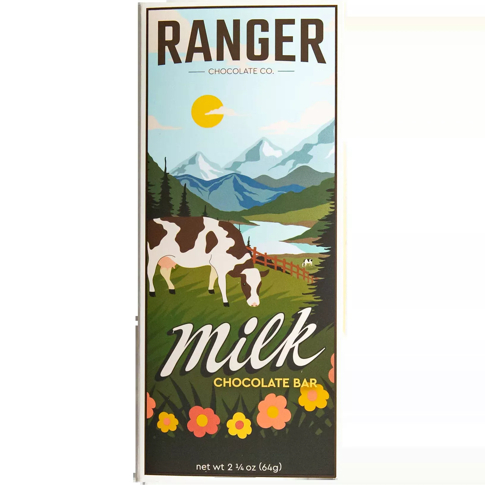 Ranger Chocolate Co. Milk Chocolate Bar, Oregon