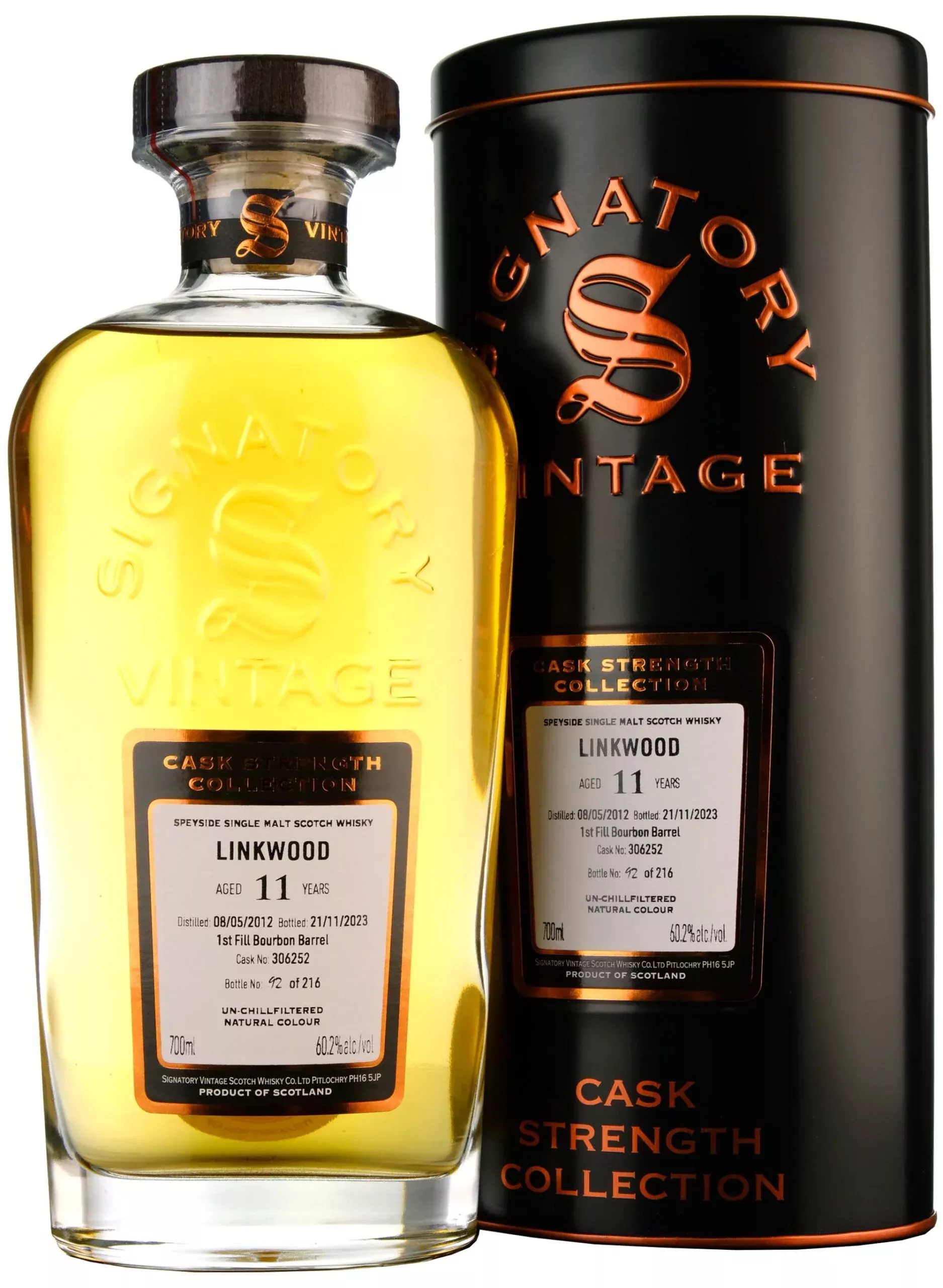 Signatory Linkwood 11Yr 100 Proof