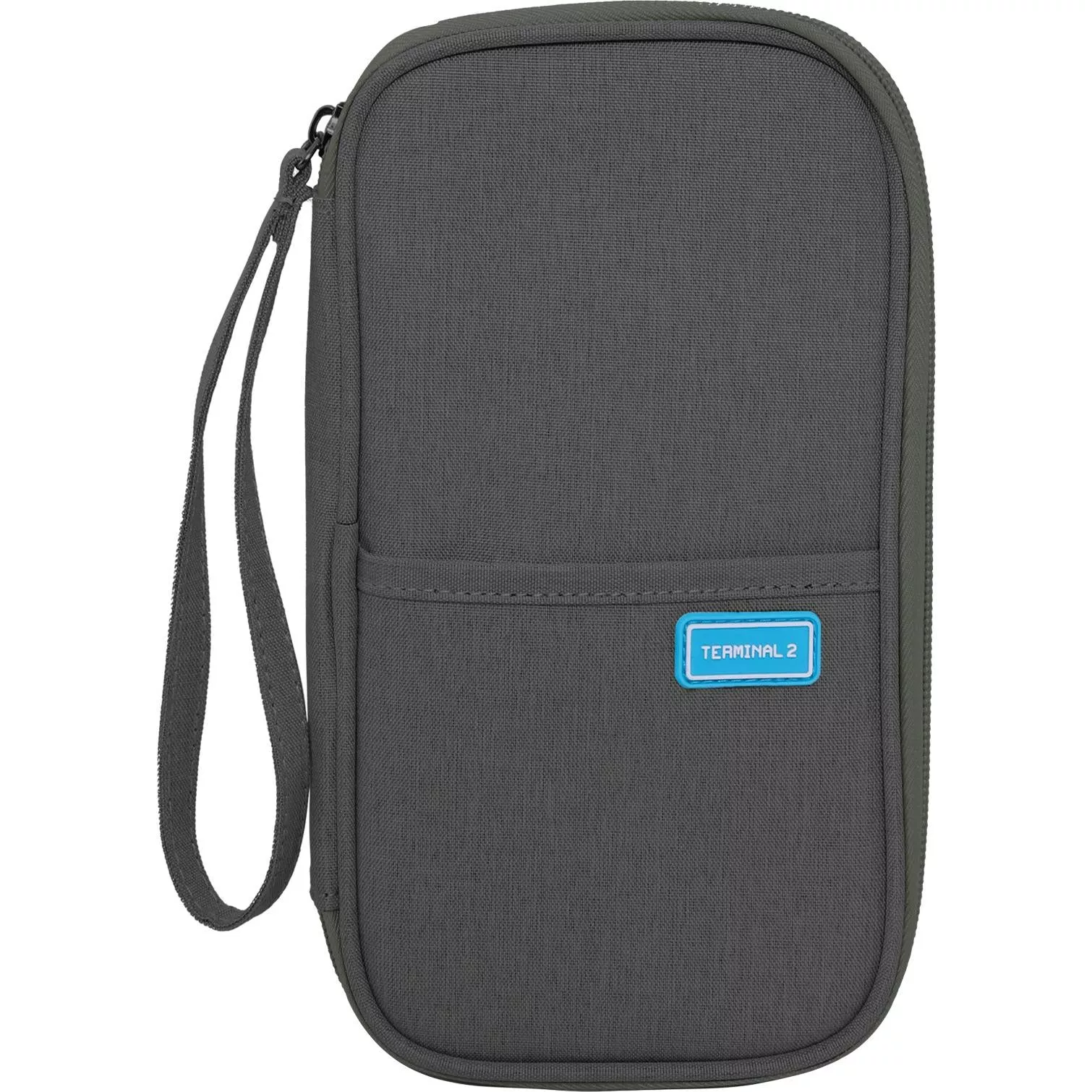 T2 Family RFID Passport Travel Wallet V2 (Grey)
