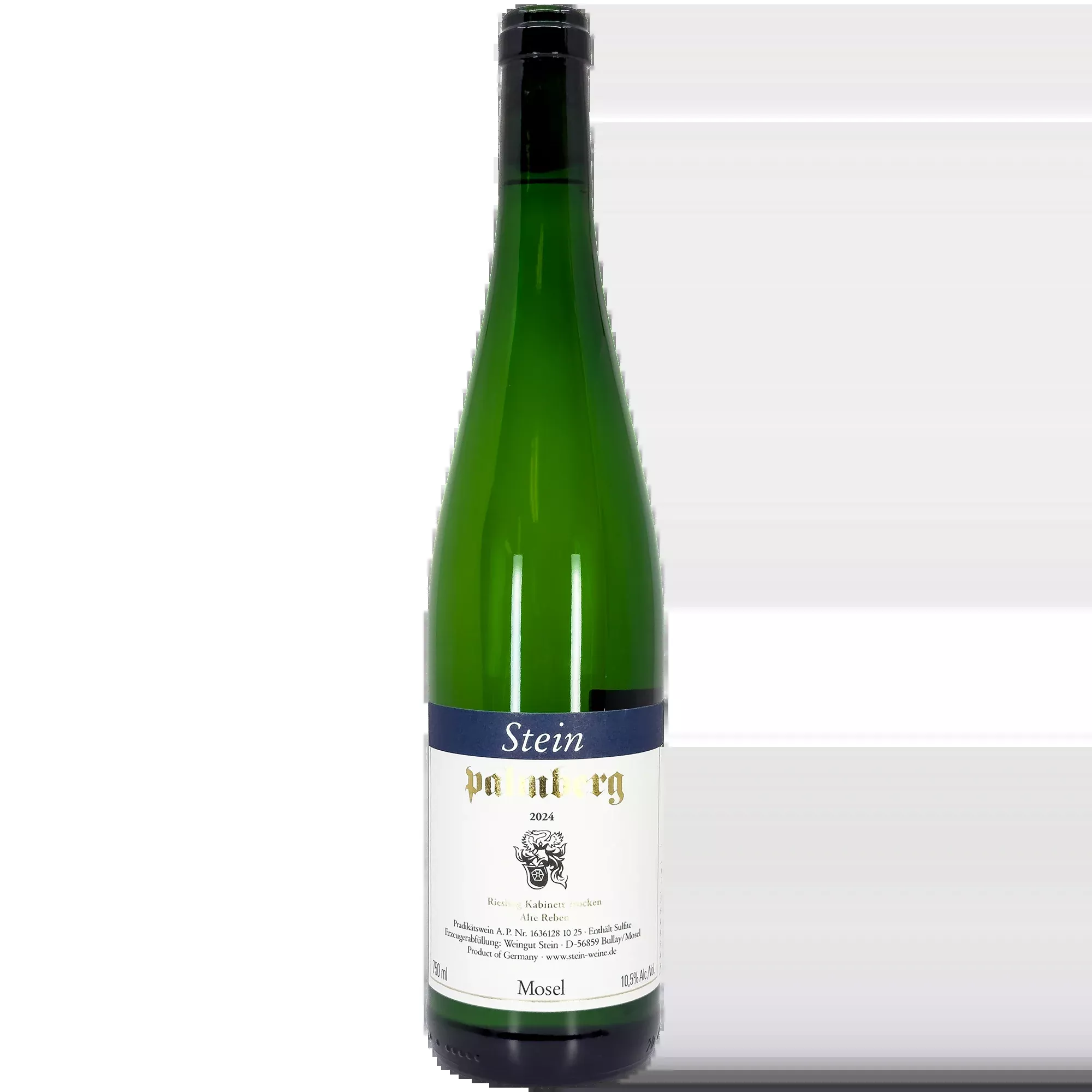 Wein-Erbhof Stein St. Aldegunder Palmberg Terrassen Riesling Trocken, Mosel, Germany