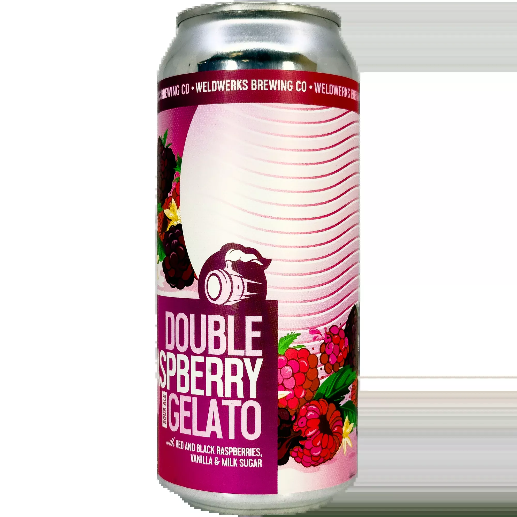 WeldWerks Brewing 'Double Raspberry Gelato' Sour Ale Beer, Colorado