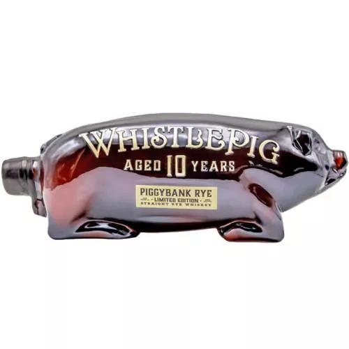 WhistlePigLimited 10 Year Old PiggyBank Rye Whiskey 750ML