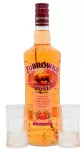 Zubrowka- Rose Vodka 70cl 32% ABV (Includes Shot Glasses)